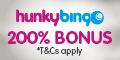 New Online Bingo Lounge - Hunky Bingo
