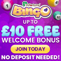 Play Online Bingo at mFortune Bingo